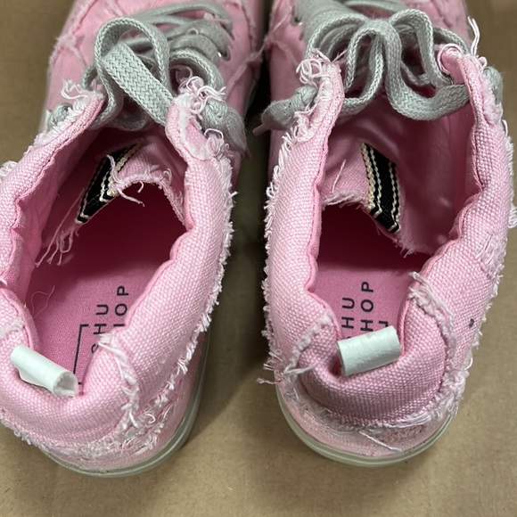 WOMEN’S ShuShop Pink Canvas Paulina Sneaker size 10 - Picture 5 of 11
